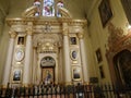 The Cathedral interior in the City of Malaga