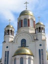 Cathedral in the names of all saints. Russia Royalty Free Stock Photo