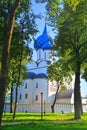 Cathedral of the Nativity of the Virgin in Kremlin in Suzdal, Russia Royalty Free Stock Photo