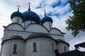 Cathedral of the Nativity of the Virgin, Orthodox Church is a popular tourist attraction in Suzdal, Russia Royalty Free Stock Photo