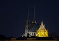 Cathedral at night