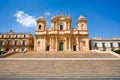 The Cathedral in Noto, Sicily, Italy Royalty Free Stock Photo