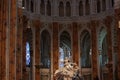 Inside of the cathedral of Chartres - France