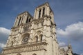 The cathedral Notre-Dame de Paris - France Royalty Free Stock Photo