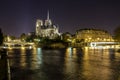 Cathedral Notre-Dame de Paris, France. Royalty Free Stock Photo