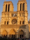 The cathedral Notre-Dame de Paris - France Royalty Free Stock Photo