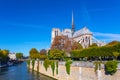 The Cathedral of Notre Dame de Paris, France Royalty Free Stock Photo