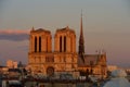 Cathedral Notre-Dame de Paris Royalty Free Stock Photo