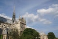 Cathedral Notre-Dame-de-Paris - Seen from afar and aside