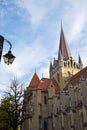 The Cathedral of Notre Dame of Lausanne , Switzerland Royalty Free Stock Photo