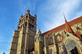 The Cathedral of Notre Dame of Lausanne , Switzerland Royalty Free Stock Photo