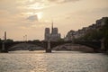 Cathedral Notre Dame Paris Royalty Free Stock Photo