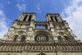 Cathedral of the Notre Dame, Paris, France Royalty Free Stock Photo