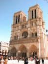 Cathedral Notre-Dame, Paris, France Royalty Free Stock Photo