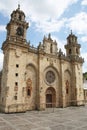 OLD CATHEDRAL IN MONDOÃâEDO, LUGO Royalty Free Stock Photo