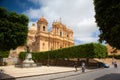 Cathedral in old town Noto, Sicily, Italy Royalty Free Stock Photo