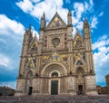 The Cathedral of Orvieto Duomo di Orvieto, Umbria, Italy Royalty Free Stock Photo