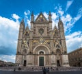 The Cathedral of Orvieto (Duomo di Orvieto), Umbria, Italy Royalty Free Stock Photo