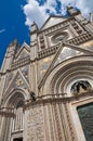 Cathedral of Orvieto. Umbria. Italy. Royalty Free Stock Photo