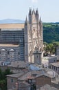 Cathedral of Orvieto. Umbria. Italy. Royalty Free Stock Photo