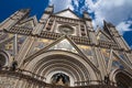 Cathedral of Orvieto. Umbria. Italy. Royalty Free Stock Photo