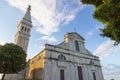 Cathedral of St.Euphemia in Rovinj town in Croatia Royalty Free Stock Photo