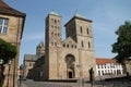 The cathedral in OsnabrÃÂ¼ck Royalty Free Stock Photo