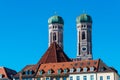 Cathedral of Our Dear Lady, The Frauenkirche in Munich city, Germany Royalty Free Stock Photo