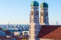 Cathedral of Our Dear Lady, The Frauenkirche in Munich city, Germany Royalty Free Stock Photo