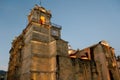 Cathedral of Oaxaca at night (Mexico) Royalty Free Stock Photo