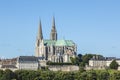 Cathedral of Our Lady of Chartres Royalty Free Stock Photo