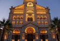 Cathedral of Our Lady Immaculate of Monte Carlo in the French Riviera