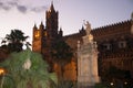 the cathedral of Palermo at night