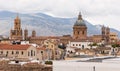 The Cathedral of Palermo and roofs Royalty Free Stock Photo