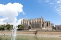 Cathedral Palma de Majorca, La Seu, Catedral de Santa Maria de Palma de Mallorca, Spain Royalty Free Stock Photo