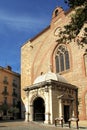 Cathedral of Perpignan, Royalty Free Stock Photo