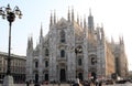 Cathedral at Piazza del Duomo, Milan, Italy Royalty Free Stock Photo