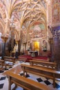 Catholic details in the Mezquita of Cordoba Royalty Free Stock Photo