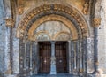 Cathedral Portal of Saint Maria in Oloron - France