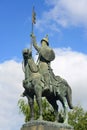 Statue of Vimara Peres, Porto, Portugal Royalty Free Stock Photo