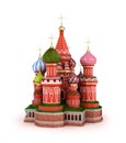 Cathedral on the Red Square in Moscow, Russia