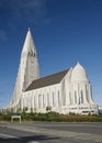 Cathedral Reykjavik Iceland scandinavia Royalty Free Stock Photo