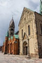cathedral in Ribe, Denmark Royalty Free Stock Photo