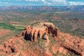 Cathedral Rock formation in Sedona, Arizona.