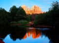 Cathedral Rock Sedona Arizona on Film Royalty Free Stock Photo