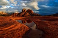 Cathedral Rock in Sedona, Arizona. Royalty Free Stock Photo