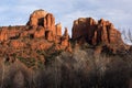 Cathedral Rock viewed from Red Rock State Park Arizona. Royalty Free Stock Photo