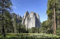 Cathedral Rocks Spires - Yosemite National Park Royalty Free Stock Photo