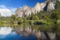 Cathedral Rocks from Valley View Royalty Free Stock Photo