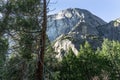 Cathedral Rocks at Yosemite National Park, CA, USA Royalty Free Stock Photo